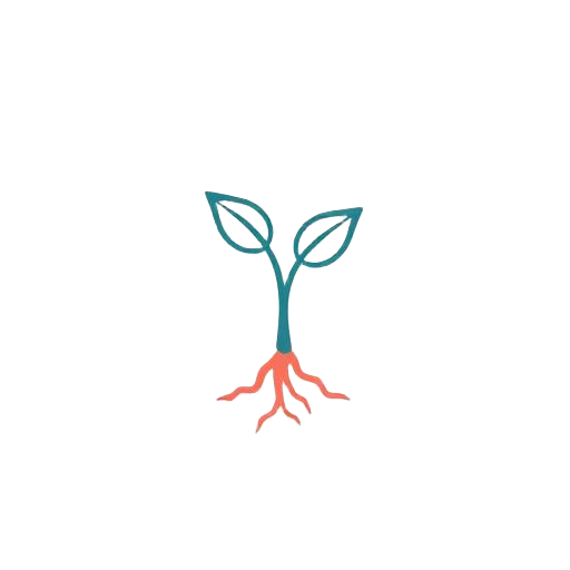 Illustratie van een groeiend plantje